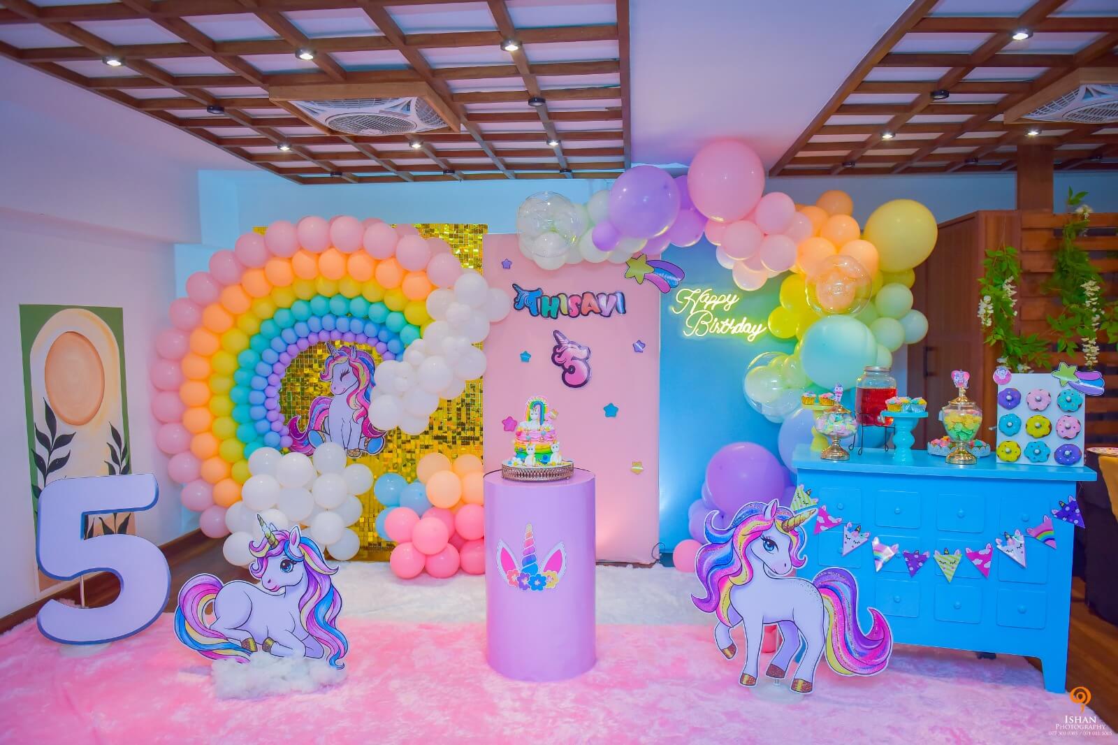 Themed birthday party decoration Bandarawela